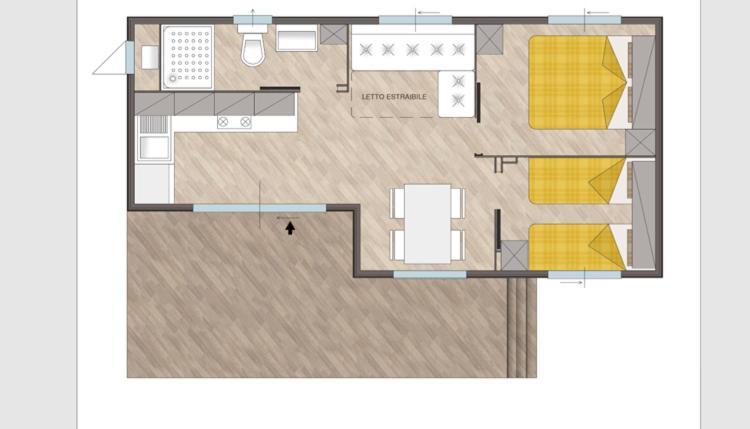 Готель Casa Mobile Gustocamp A Каорле Екстер'єр фото